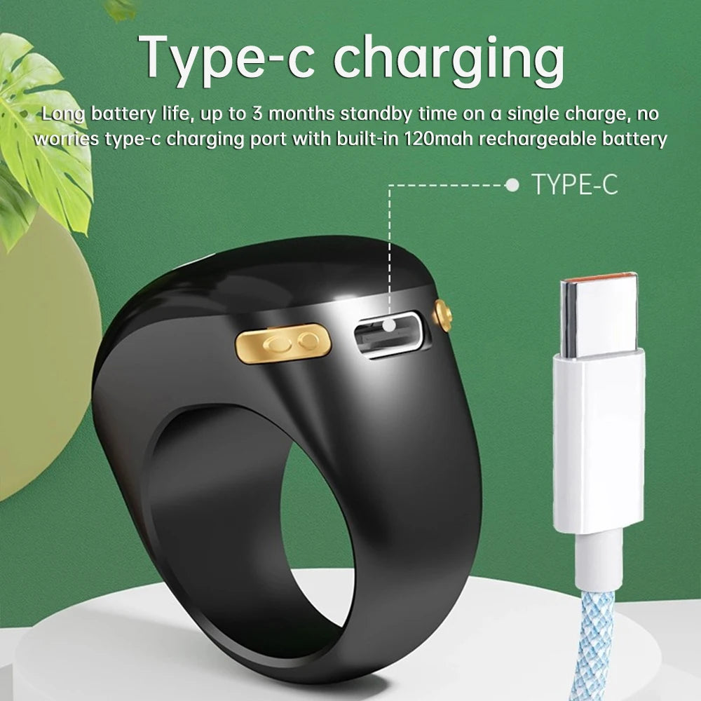 Smart Tasbih Tally Counter OLED Digital Electronic Counter Multi-Function Prayer Time Vibration Reminder Tasbeeh Ring Counters