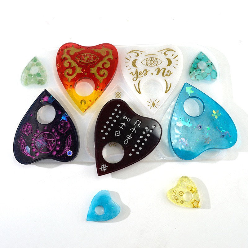 DIY Crystal Epoxy Resin Mold - Silicone Jewelry Making Tool